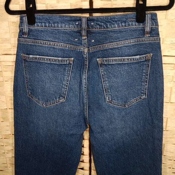 Habitual Lennox Cotton Lyocell Denim Jeans 6 28 Straight Leg - Picture 5 of 9